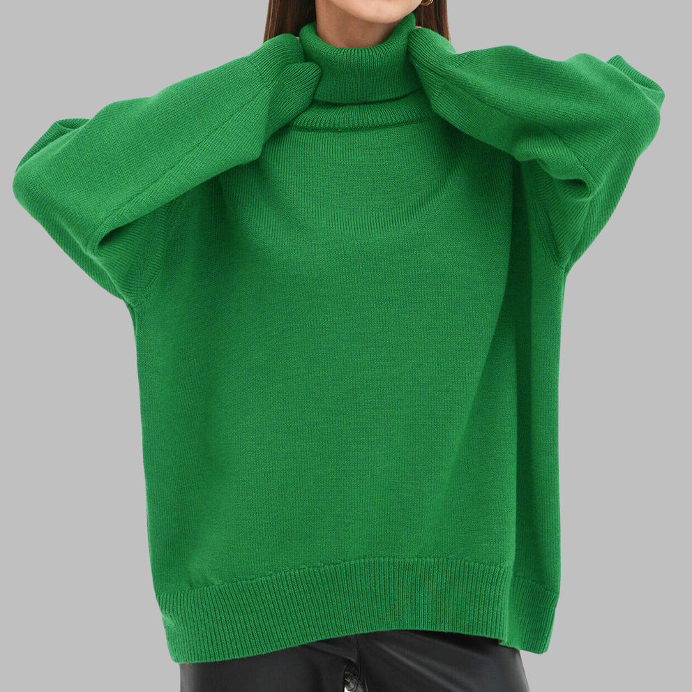 Casual turtleneck sweater in classic design