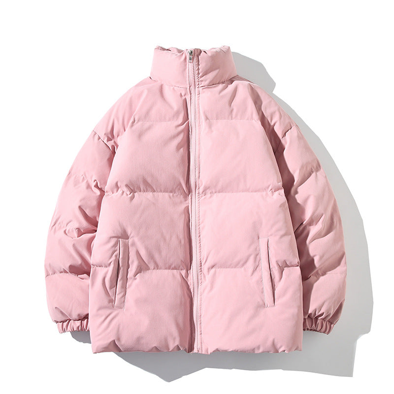 Unisex quilted jacket, loose fit, lined