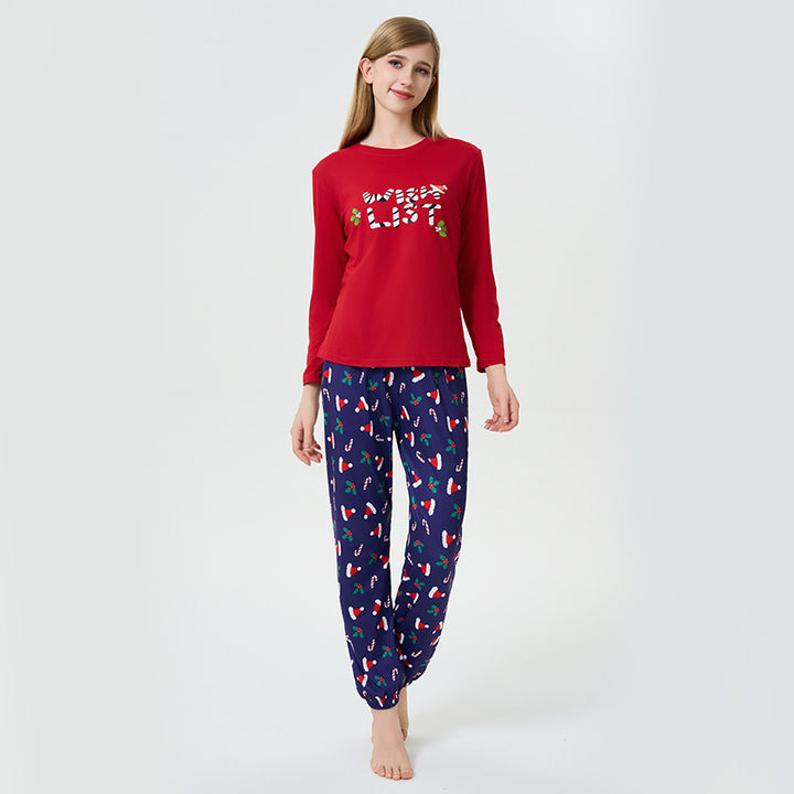 Women's Pajama Set with Christmas Design