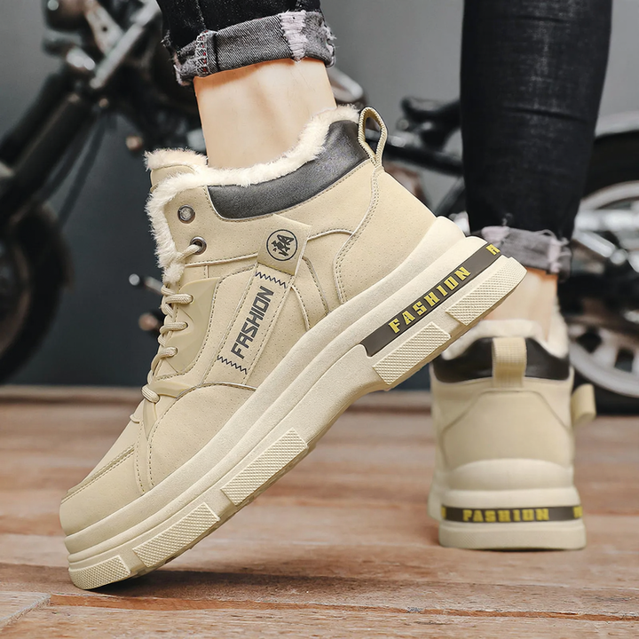 Men's winter boots, insulated, non-slip, durable