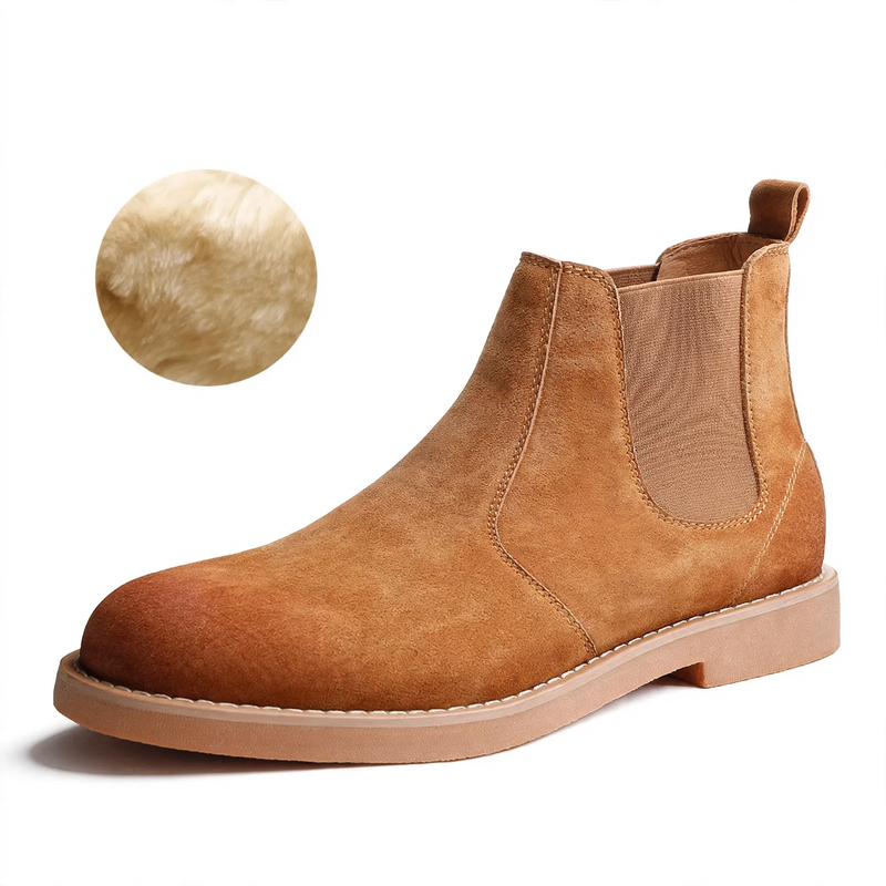 Men's Chelsea Boots, lined, British style