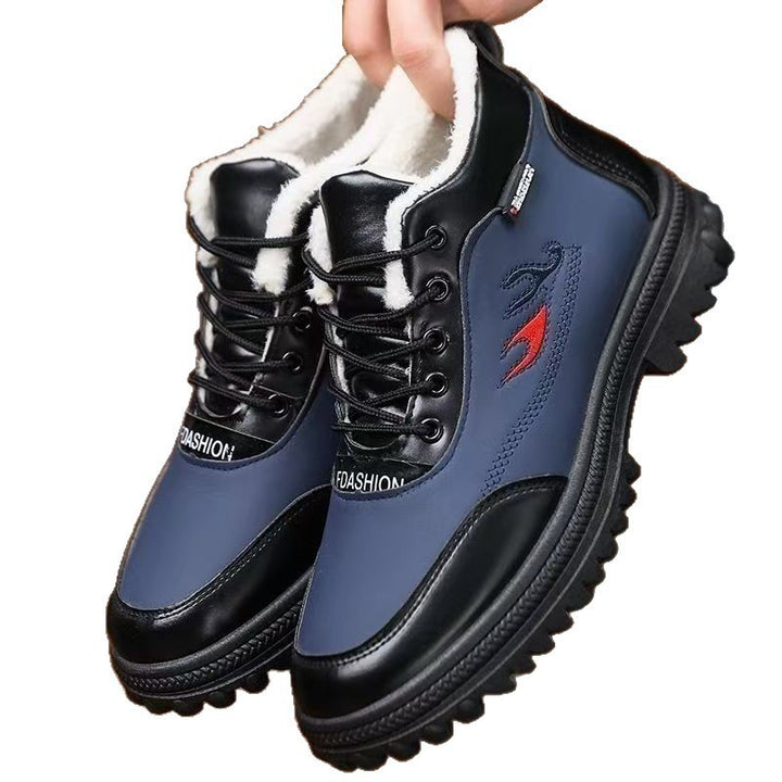 Men's winter boots, insulated, water-repellent