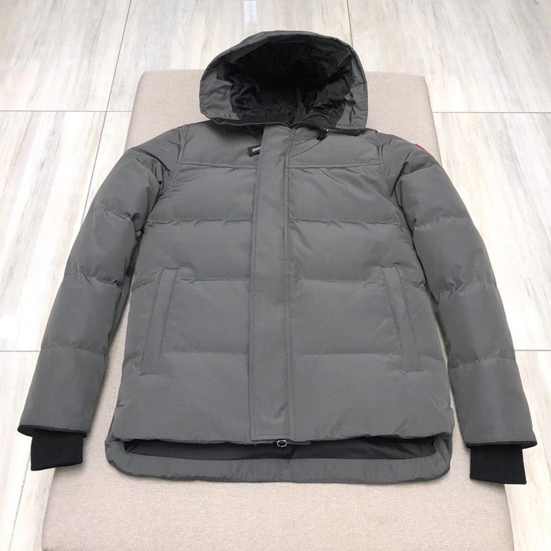 Winter down jacket for men and women, warm lined