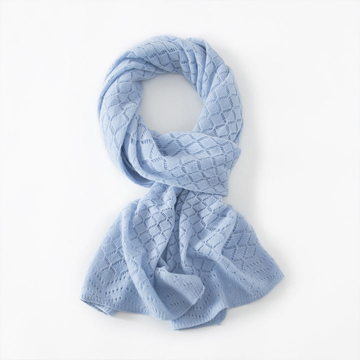 Merino wool scarf, 180x40cm, soft