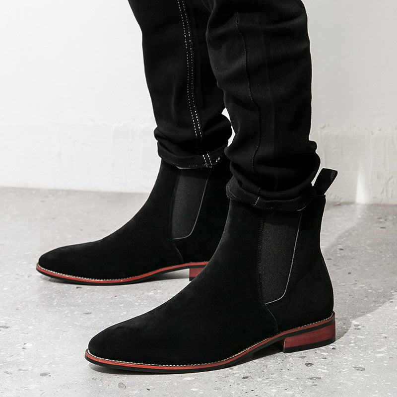 Men's Chelsea Boots, Business Style, Synthetic Leather