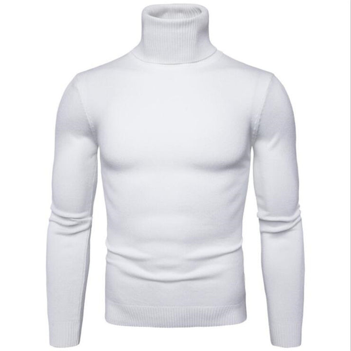 Men's Turtleneck Sweater, simple and modern