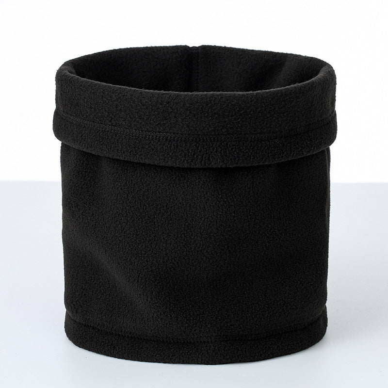 Multifunctional fleece collar warmer for men