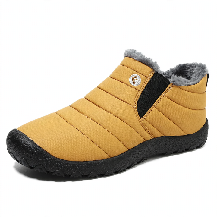 Men's winter boots, lined, slip-on
