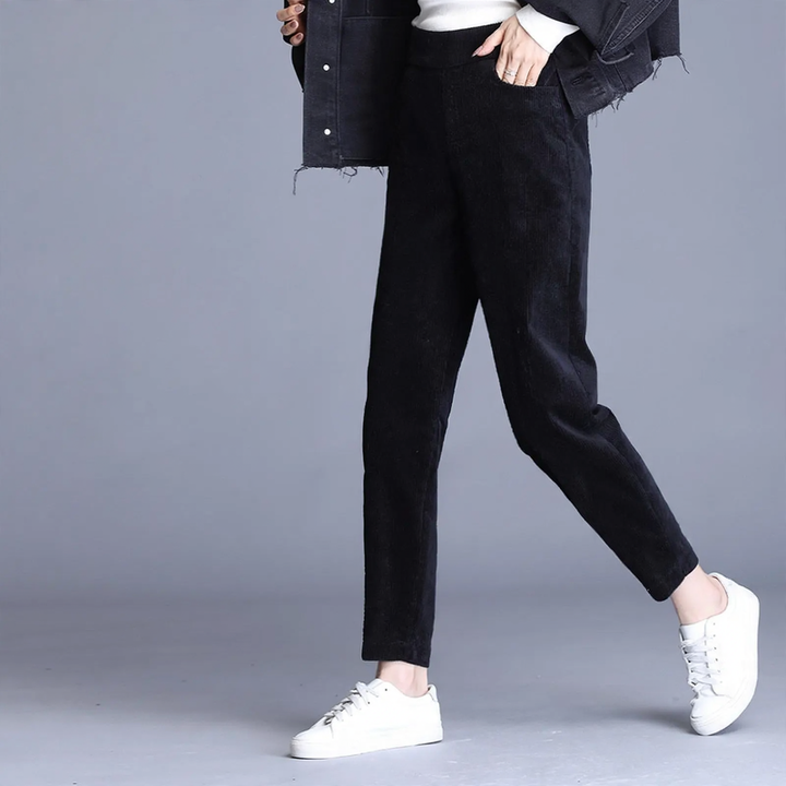 Kord-Harem pants with soft lining