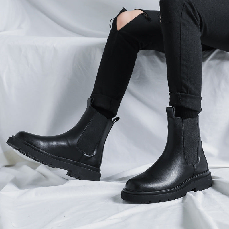 Men's Chelsea Boots, padded, British style