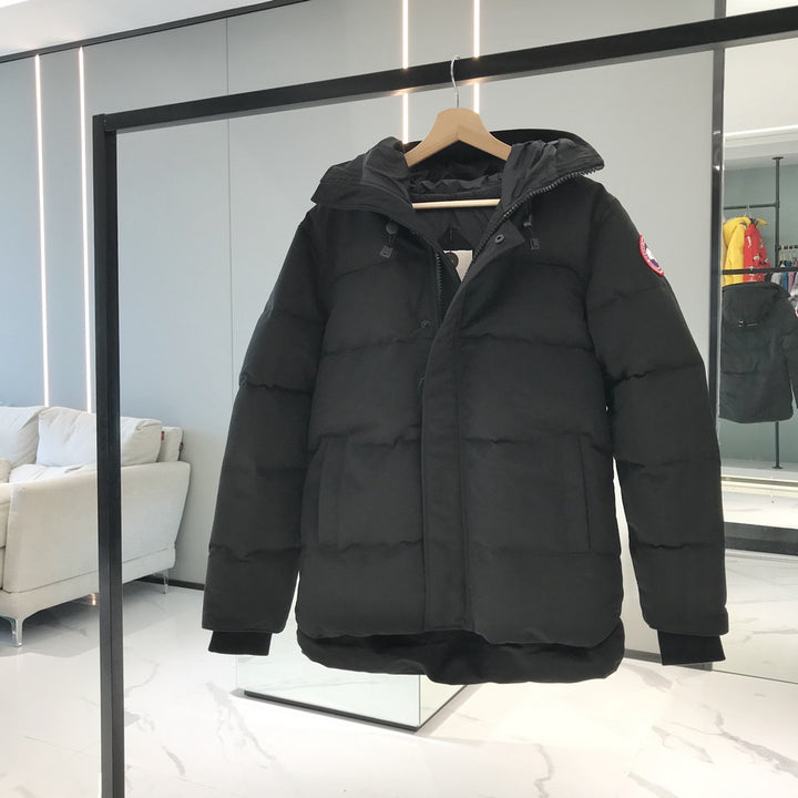 Winter down jacket for men and women, warm lined