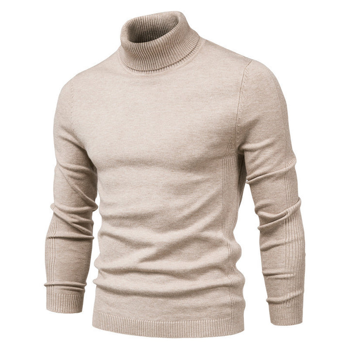 Men's Turtleneck Sweater, simple and modern