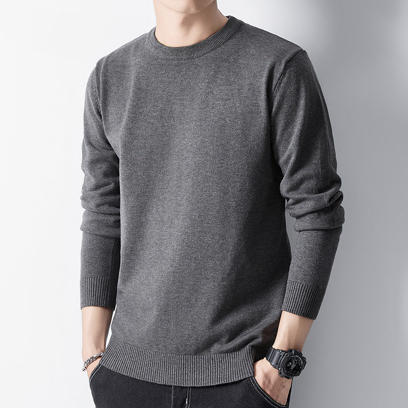 Men's sweater with turtleneck, lined