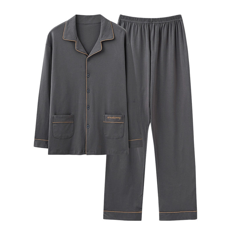 Men's Pajama Set, Cotton, Long Sleeve, Various Sizes
