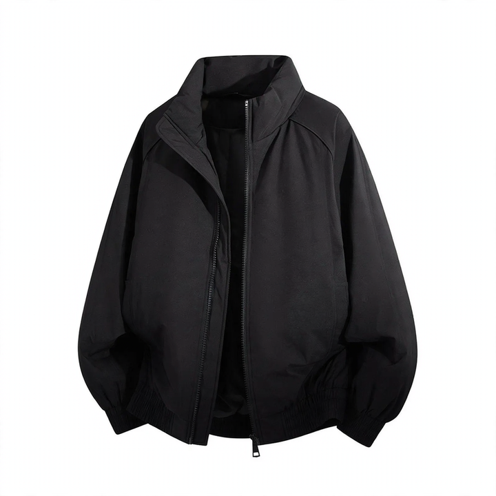Padded men's winter jacket, warm, casual style