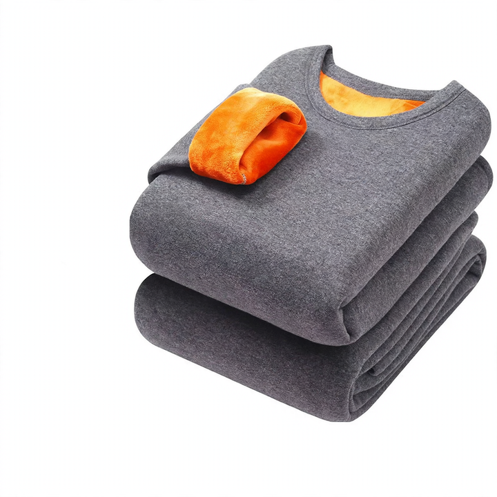 Thermal underwear set, insulated, for women and men