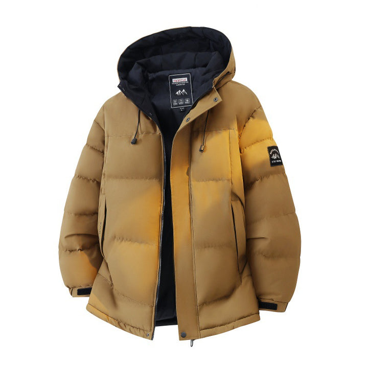 Warm, loose winter jacket for women and men