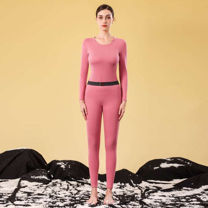 Thermal underwear set with temperature regulation