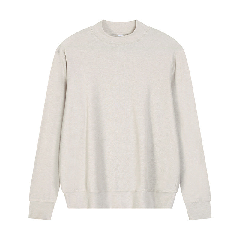 Men's knit pullover made of cashmere blend, round neck, antibacterial
