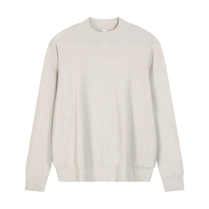 Men's knit pullover made of cashmere blend, round neck, antibacterial