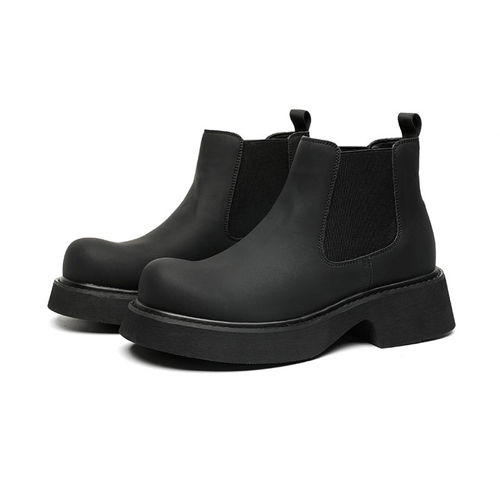 Men's Chelsea Boots 3177-R with Wedge Heel