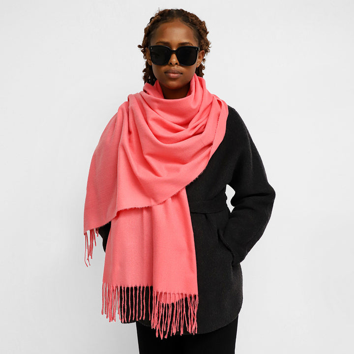Ladies' Scarf, solid color, 70x200cm
