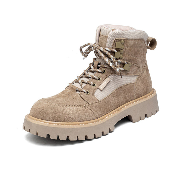 Men's Ankle Boots 1732, Retro Style, with Platform