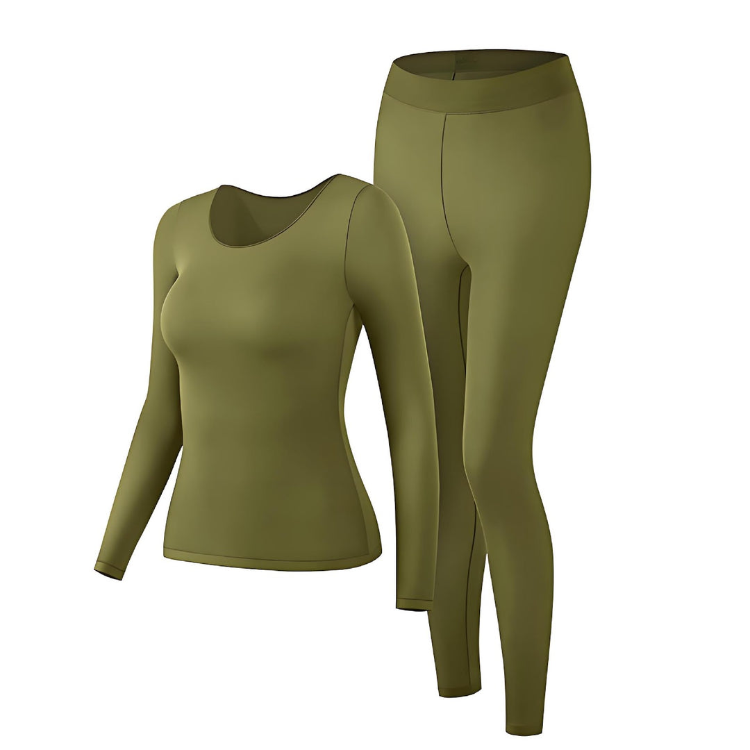 Elastic Thermal Underwear Set for Women