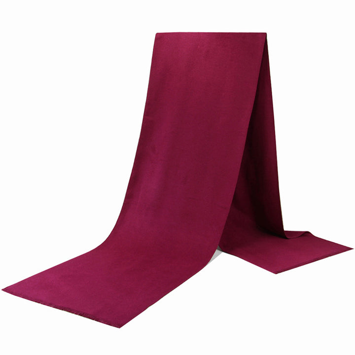 Classic winter scarf for men, 180 cm