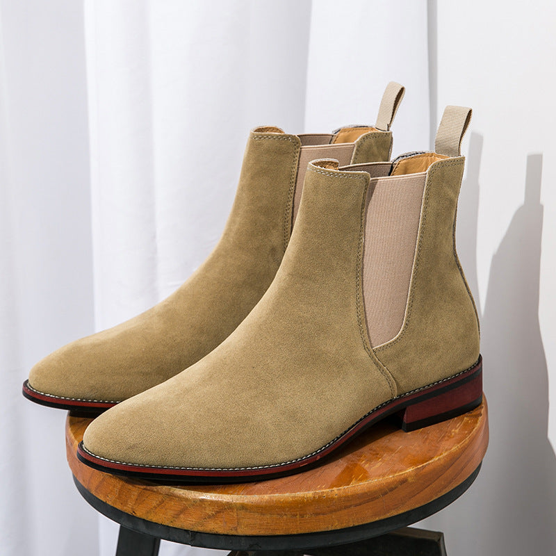 Men's Chelsea Boots, Business Style, Synthetic Leather