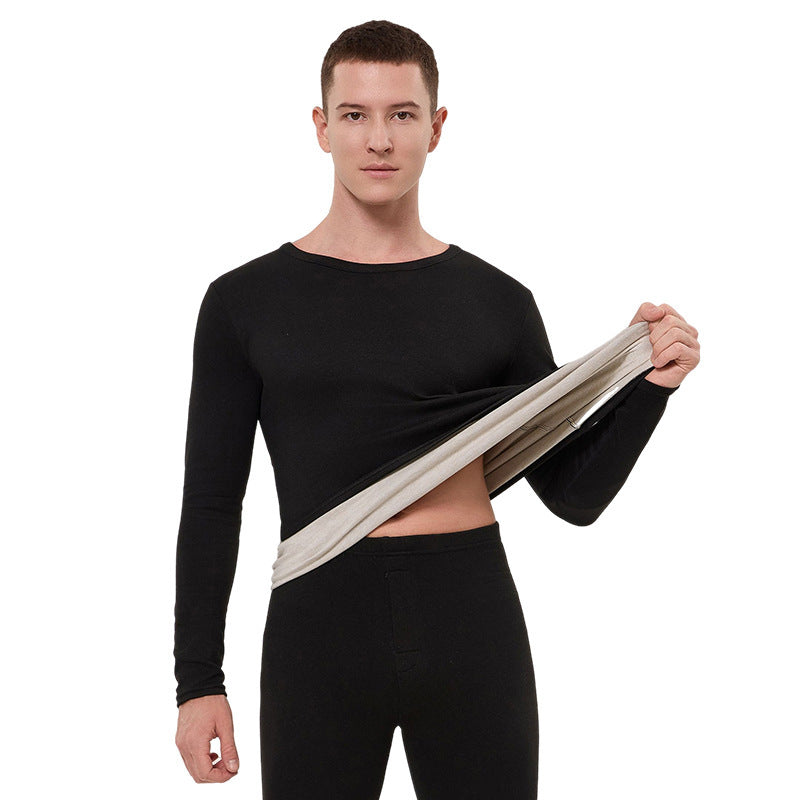 Men's Thermal Set, Cashmere-Silk Mix, warming