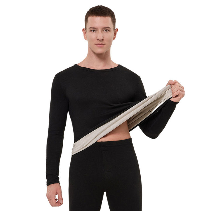 Men's Thermal Set, Cashmere-Silk Mix, warming