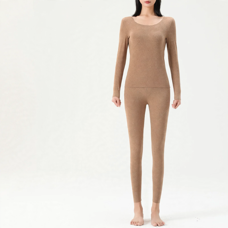 Ladies' thermal underwear set, warming, seamless