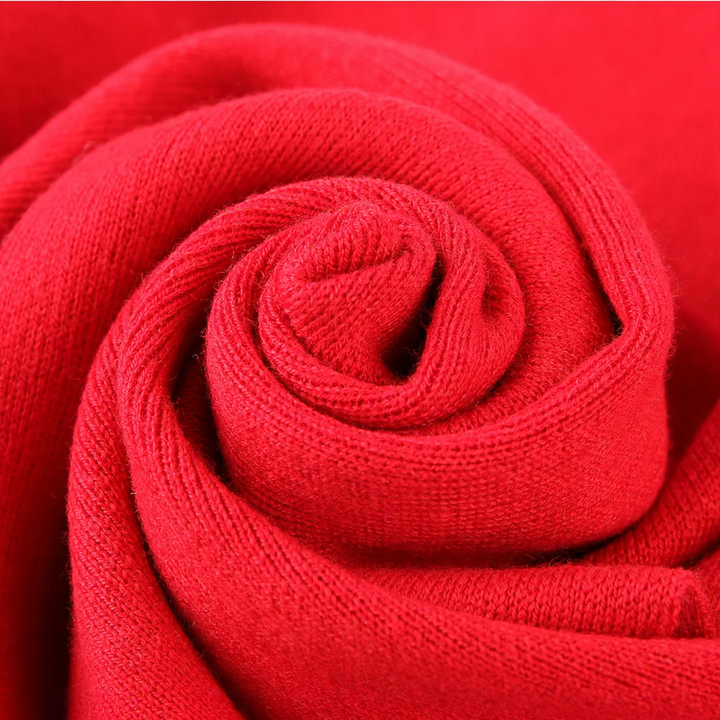 Classic wool scarf, solid color