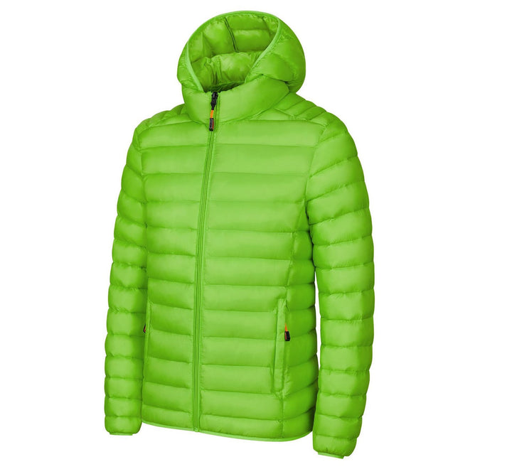 Men's winter jacket with removable sleeves