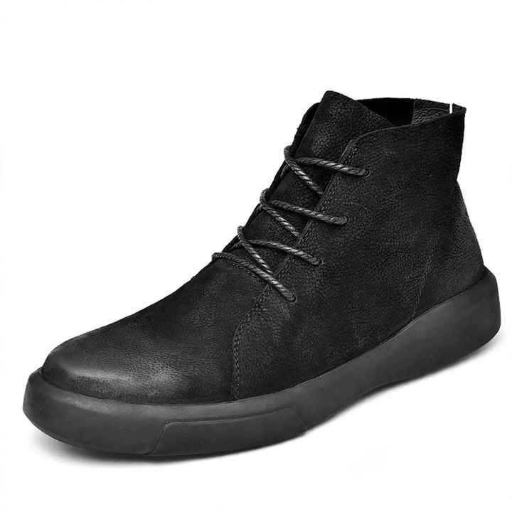 Men's boots, ankle-high, casual design
