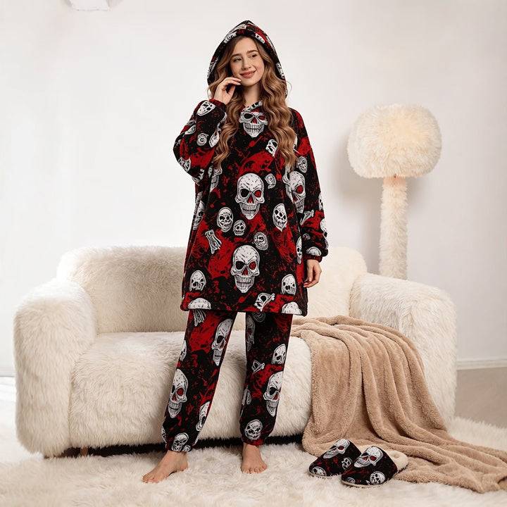 Family Pajama Set, Printed, for Couples