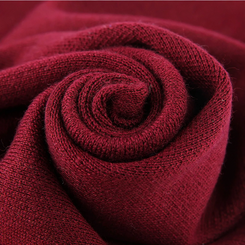Classic wool scarf, solid color