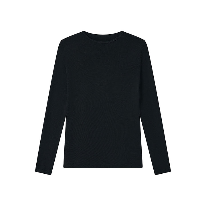 Women's Long Sleeve Under Shirt, Modal, Round Neck