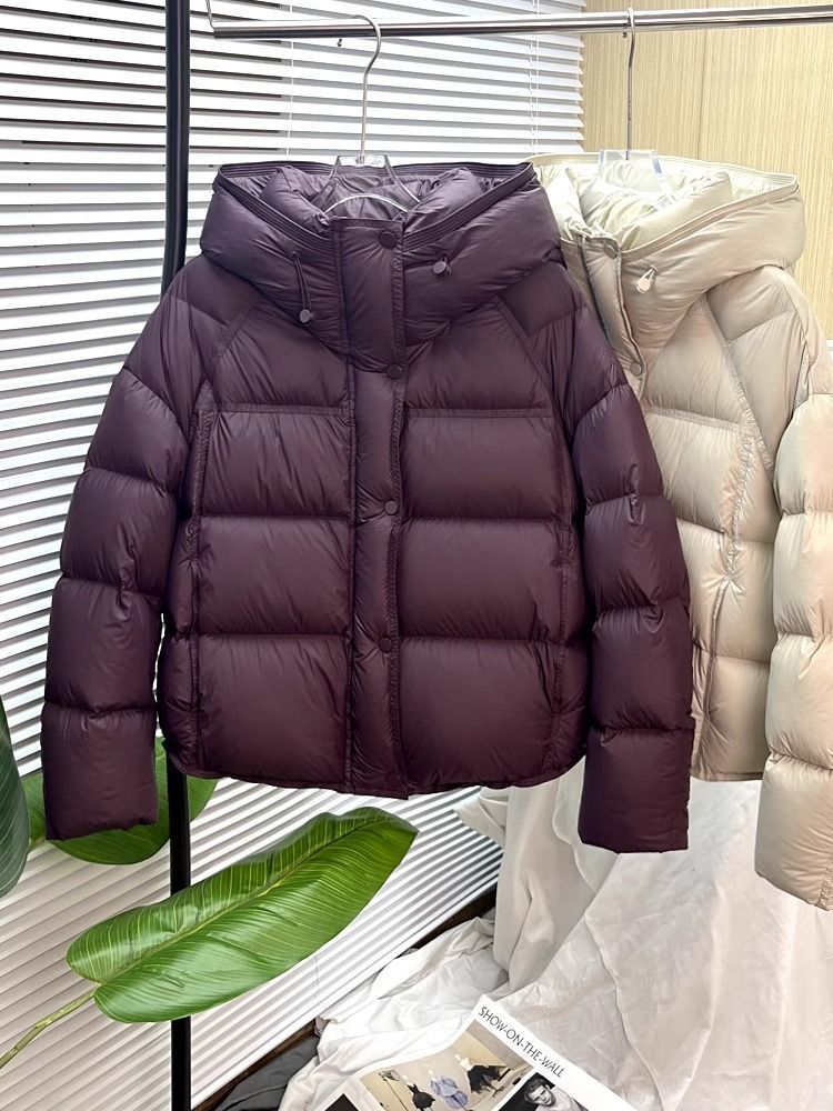 Short women's puffer jacket in Korean style