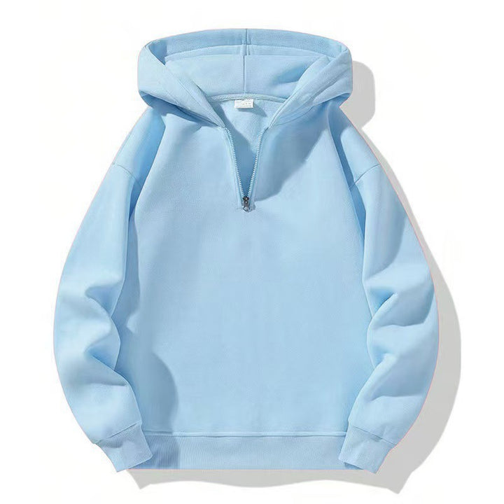 Unisex hoodie with zipper