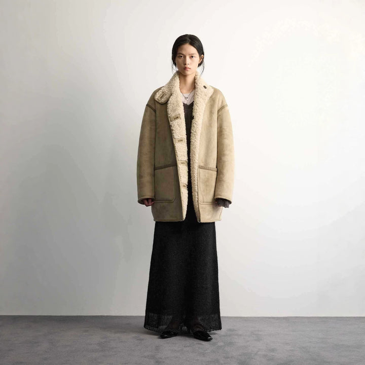 Teddy-Coat, reversible, women