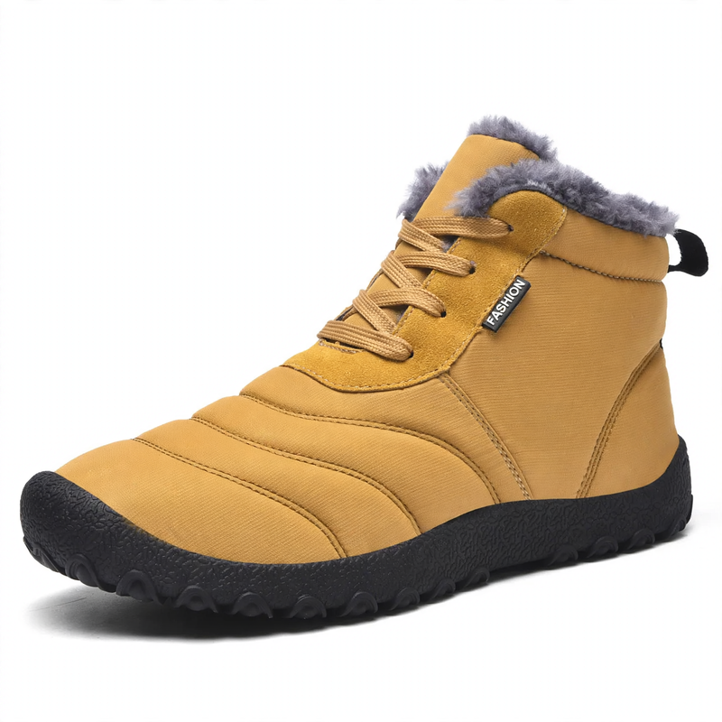 Men's winter boots, lined, slip-on