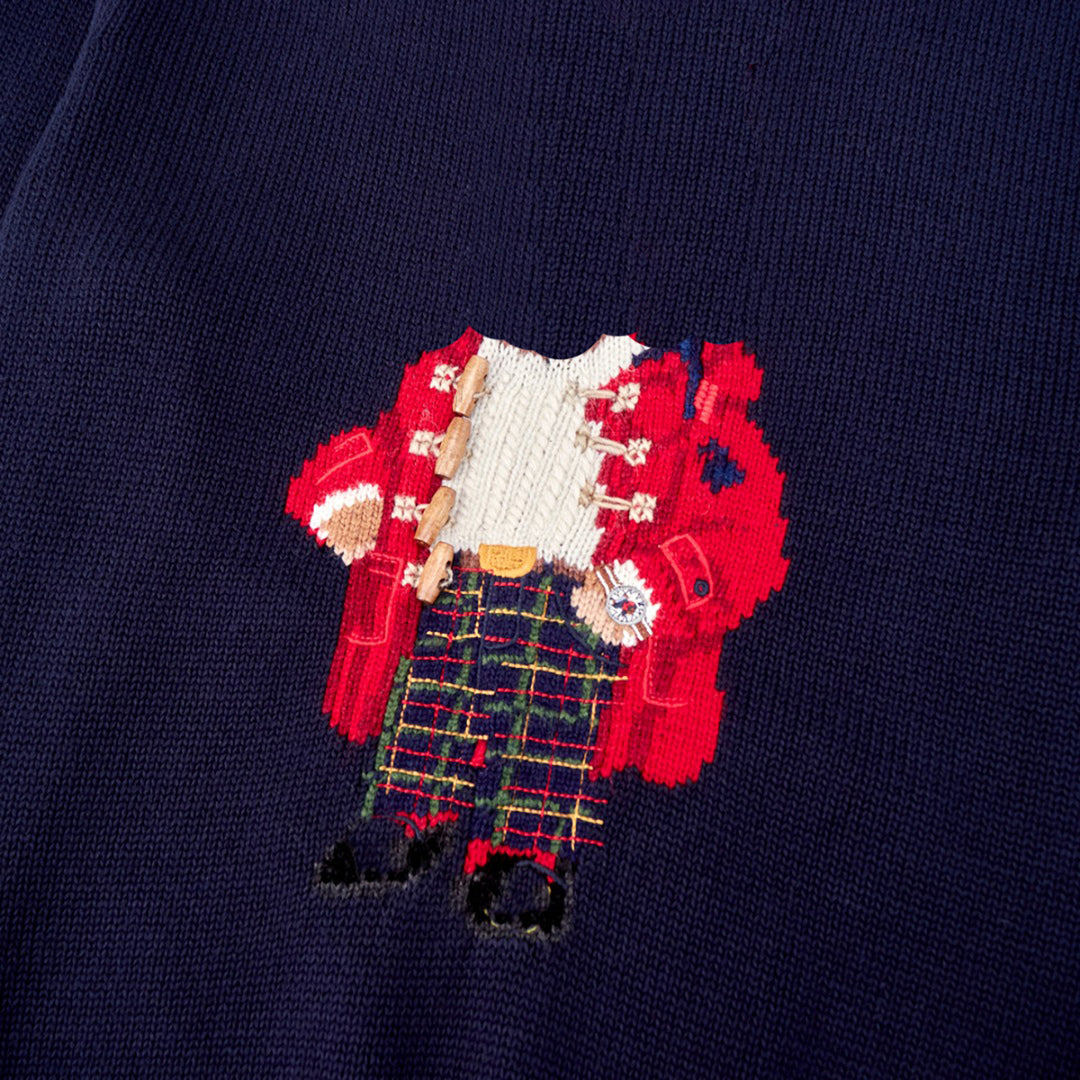 Women’s Christmas sweater with cartoon motif