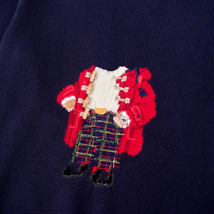 Women’s Christmas sweater with cartoon motif