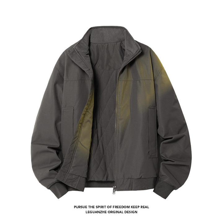 Men's pilot jacket, lined, in vintage style