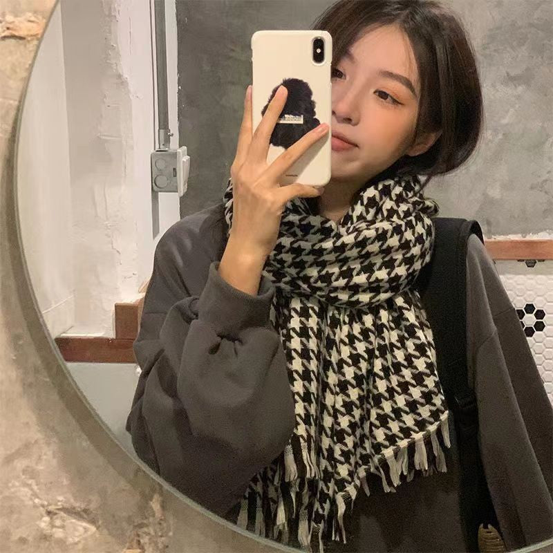 Women's Scarf, Mohair Look, 200x45cm