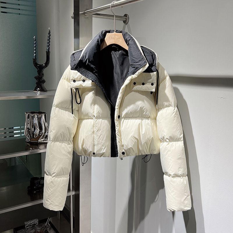 Women's Padded Jacket, Detachable Hood, Quilted