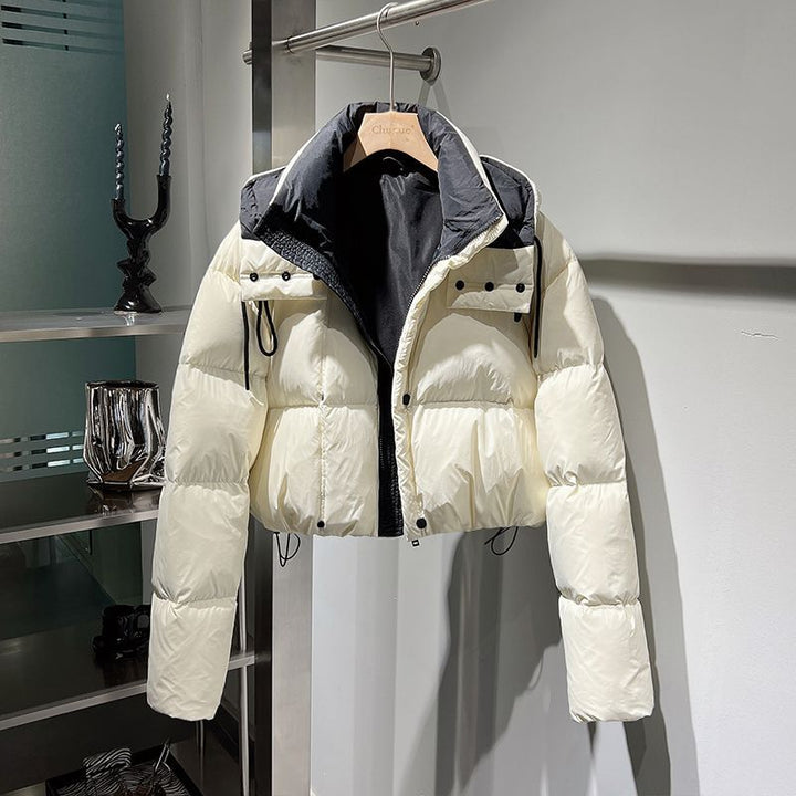 Women's Padded Jacket, Detachable Hood, Quilted