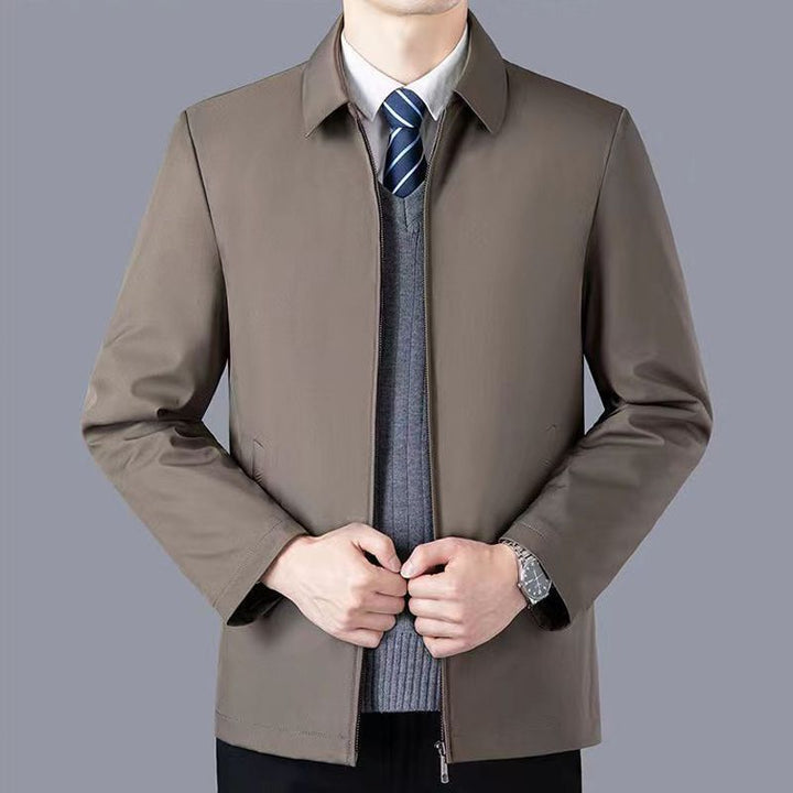 Men's Business Jacket, padded, lapel collar